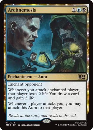 Archnemesis (Surge Foil) (MSC-074) [Commander: Marvel Super Heroes] Foil MTG Single Wizards of the Coast