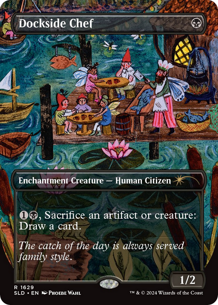 Dockside Chef (SLD-1629) [Secret Lair] Drop (Borderless) MTG Single Wizards of the Coast