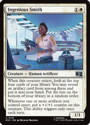 Ingenious Smith (MSC-135) [Commander: Marvel Super Heroes] MTG Single Wizards of the Coast