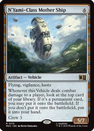N'Yami-Class Mother Ship (MSC-110) [Commander: Marvel Super Heroes] MTG Single Wizards of the Coast