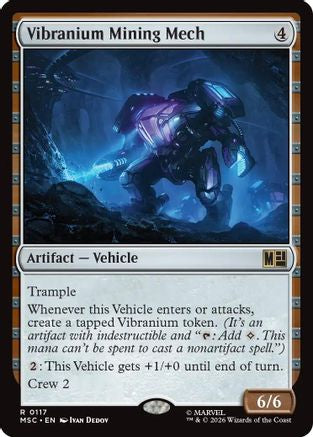 Vibranium Mining Mech (MSC-117) [Commander: Marvel Super Heroes] MTG Single Wizards of the Coast