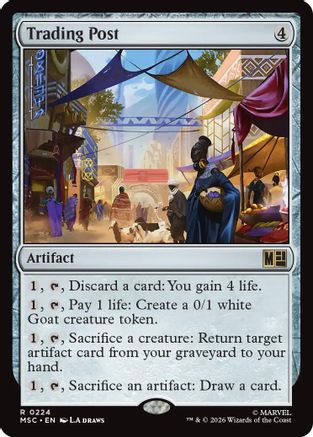 Trading Post (MSC-224) [Commander: Marvel Super Heroes] MTG Single Wizards of the Coast