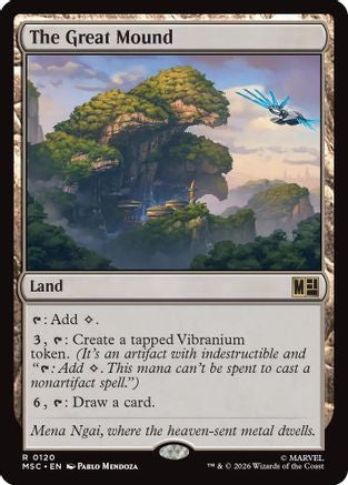 The Great Mound (MSC-120) [Commander: Marvel Super Heroes] MTG Single Wizards of the Coast