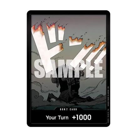 DON!! Card (Double Pack Set Vol. 11) (Luffy and Ace) [The Time of Battle] Foil One Piece Single Bandai