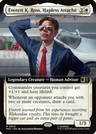 Everett K. Ross, Hapless Attache (MSC-303) [Commander: Marvel Super Heroes] MTG Single Wizards of the Coast