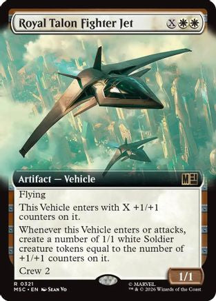 Royal Talon Fighter Jet (MSC-321) [Commander: Marvel Super Heroes] MTG Single Wizards of the Coast