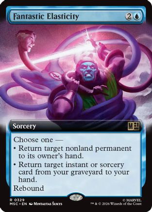 Fantastic Elasticity (MSC-329) [Commander: Marvel Super Heroes] MTG Single Wizards of the Coast