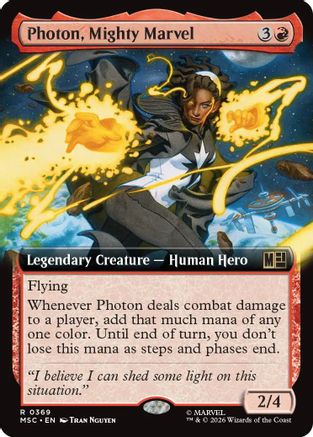 Photon, Mighty Marvel (MSC-369) [Commander: Marvel Super Heroes] MTG Single Wizards of the Coast