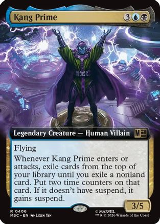 Kang Prime (MSC-406) [Commander: Marvel Super Heroes] MTG Single Wizards of the Coast