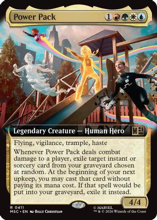 Power Pack (MSC-411) [Commander: Marvel Super Heroes] MTG Single Wizards of the Coast