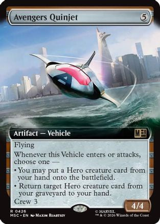 Avengers Quinjet (MSC-426) [Commander: Marvel Super Heroes] MTG Single Wizards of the Coast