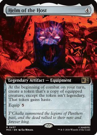 Helm of the Host (MSC-437) [Commander: Marvel Super Heroes] MTG Single Wizards of the Coast