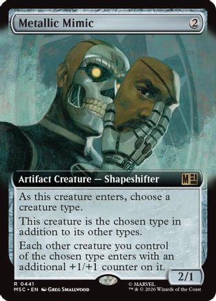 Metallic Mimic (MSC-441) [Commander: Marvel Super Heroes] MTG Single Wizards of the Coast