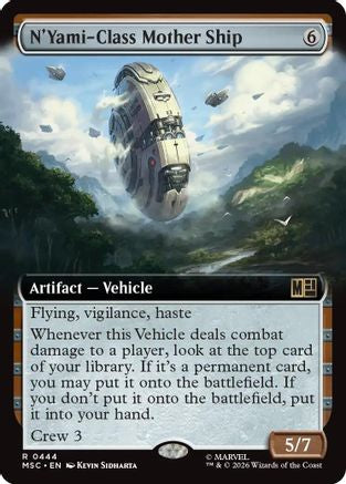 N'Yami-Class Mother Ship (MSC-444) [Commander: Marvel Super Heroes] Foil MTG Single Wizards of the Coast