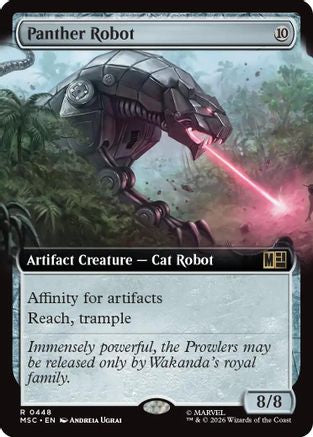 Panther Robot (MSC-448) [Commander: Marvel Super Heroes] MTG Single Wizards of the Coast