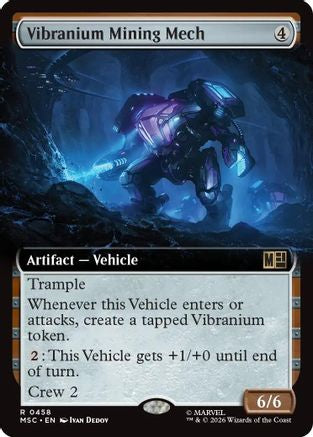 Vibranium Mining Mech (MSC-458) [Commander: Marvel Super Heroes] MTG Single Wizards of the Coast
