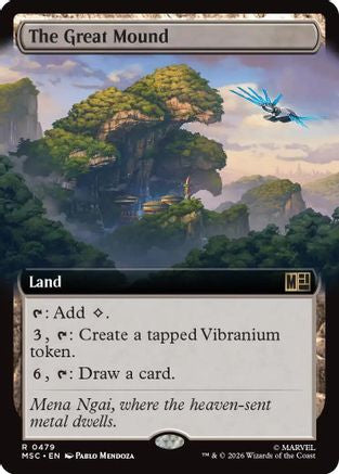 The Great Mound (MSC-479) [Commander: Marvel Super Heroes] MTG Single Wizards of the Coast