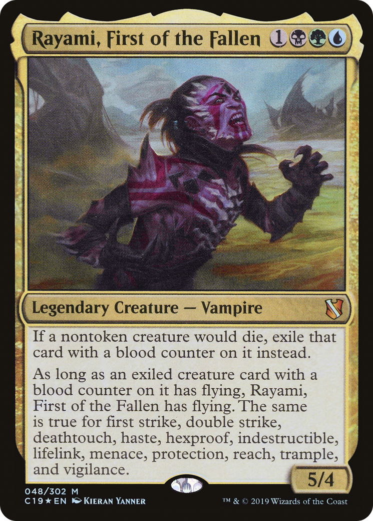Rayami, First of the Fallen (C19-048) [Commander 2019] Foil MTG Single Wizards of the Coast