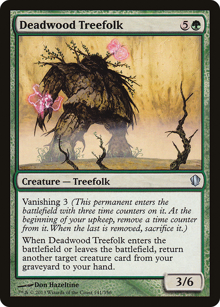 Deadwood Treefolk (C13-141) [Commander 2013] MTG Single Wizards of the Coast