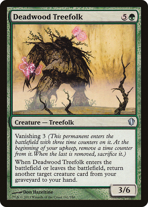 Deadwood Treefolk (C13-141) [Commander 2013] MTG Single Wizards of the Coast