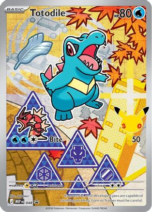 Totodile 48 Holofoil [ME: Mega Evolution Promo]