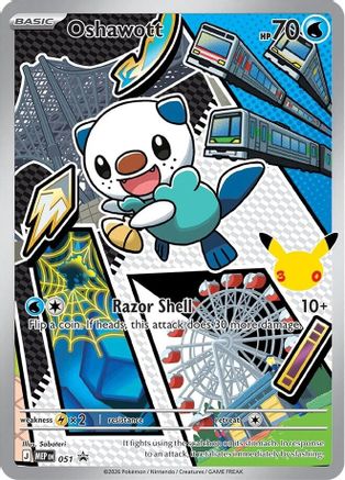 Oshawott - 051 (51) Holofoil [ME Mega Evolution Promo]