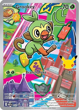 Grookey 52 Holofoil [ME: Mega Evolution Promo] Pokemon Single Pokémon