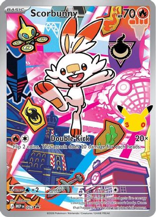 Scorbunny 53 Holofoil [ME: Mega Evolution Promo] Pokemon Single Pokémon
