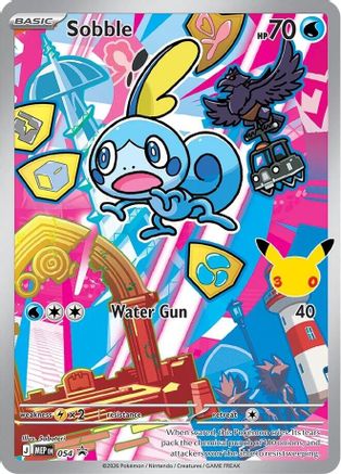 Sobble 54 Holofoil [ME: Mega Evolution Promo] Pokemon Single Pokémon