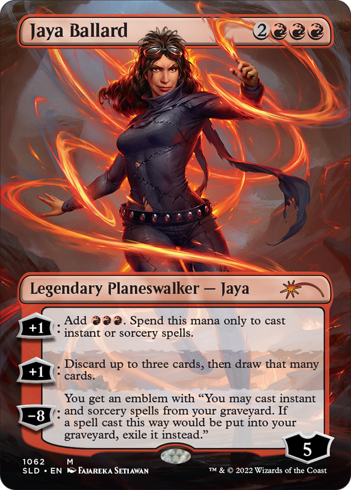 Jaya Ballard (SLD-1062) [Secret Lair] Drop (Borderless) MTG Single Wizards of the Coast