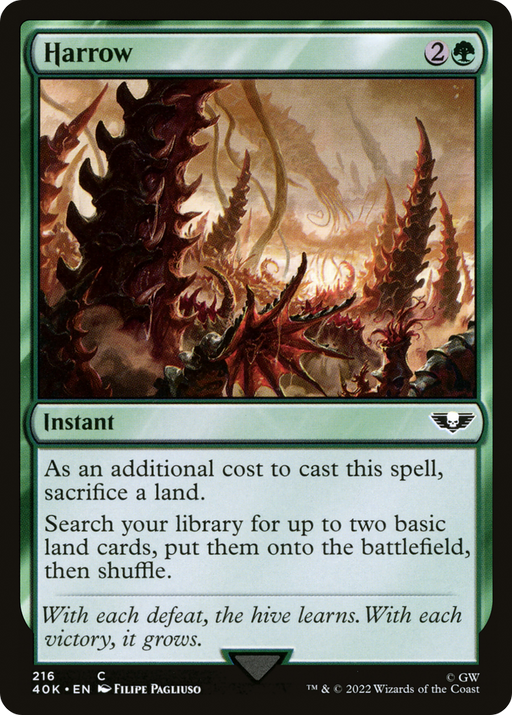 Harrow (40K-216) [Warhammer 40,000 Commander] MTG Single Wizards of the Coast