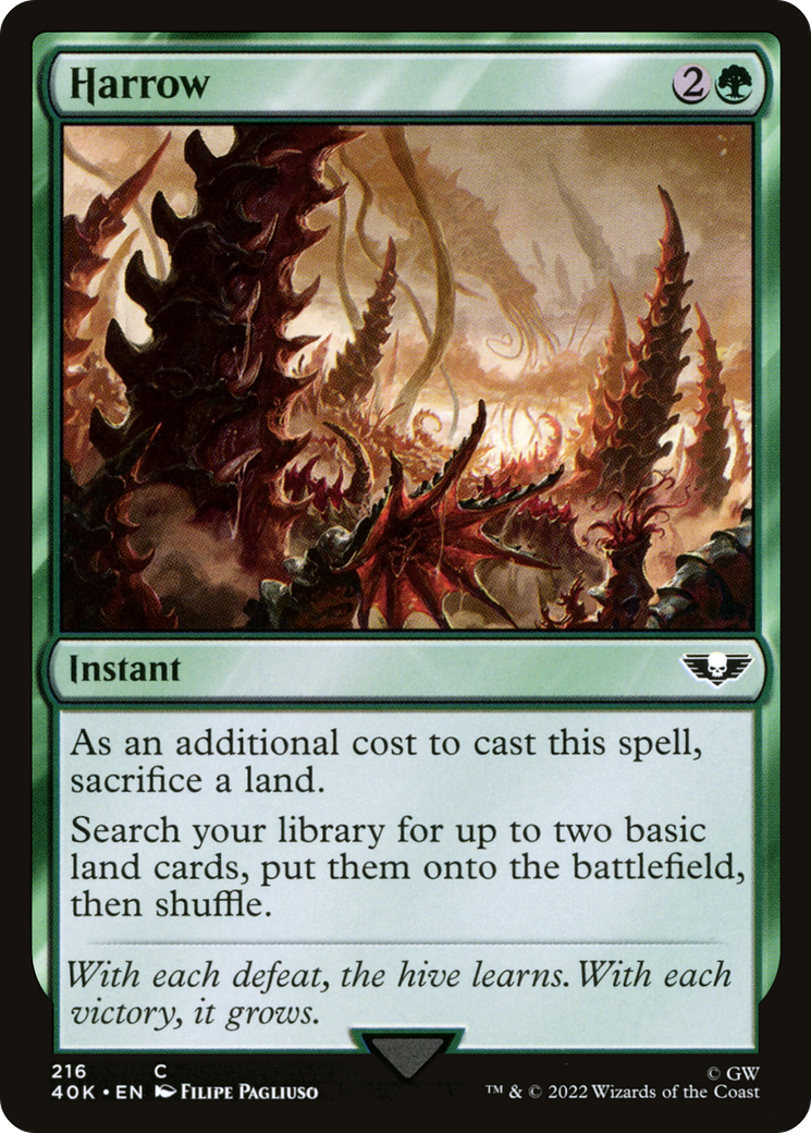 Harrow (40K-216) [Warhammer 40,000 Commander] MTG Single Wizards of the Coast