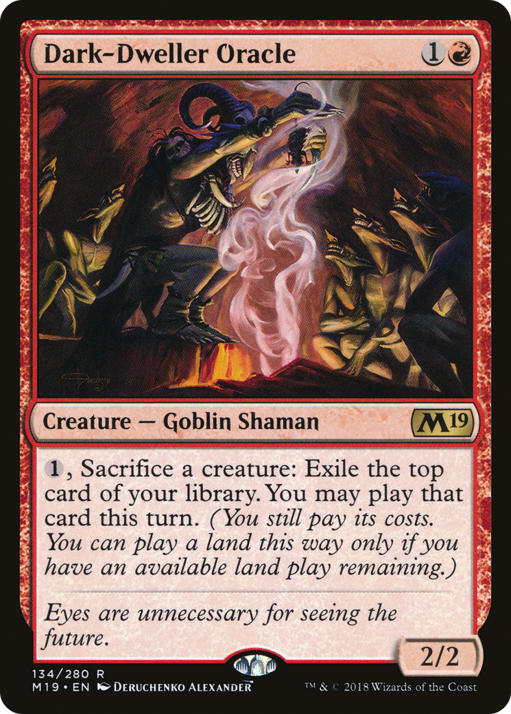 Dark-Dweller Oracle (M19-134) [Core Set 2019] MTG Single Wizards of the Coast