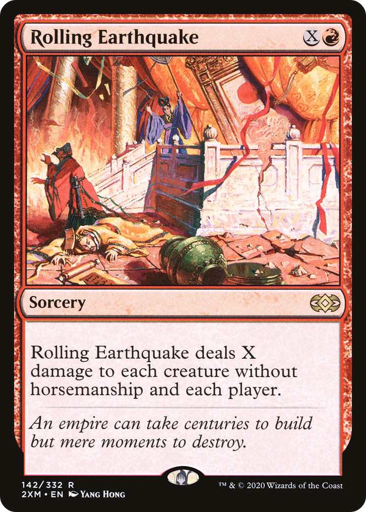 Rolling Earthquake [Double Masters] MTG Single Magic: The Gathering