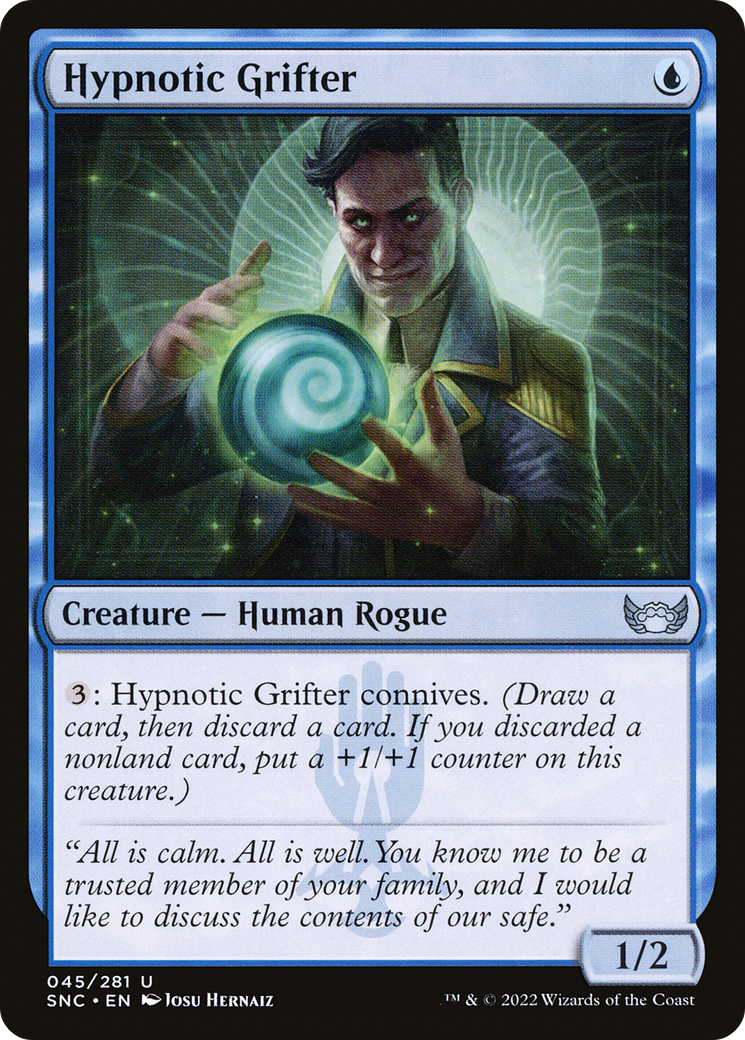 Hypnotic Grifter (SNC-045) [Streets of New Capenna] MTG Single Wizards of the Coast