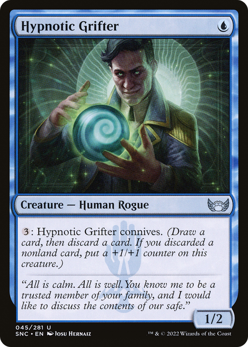 Hypnotic Grifter (SNC-045) [Streets of New Capenna] MTG Single Wizards of the Coast