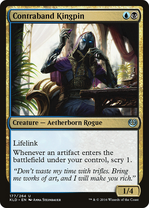 Contraband Kingpin (KLD-177) [Kaladesh] MTG Single Wizards of the Coast