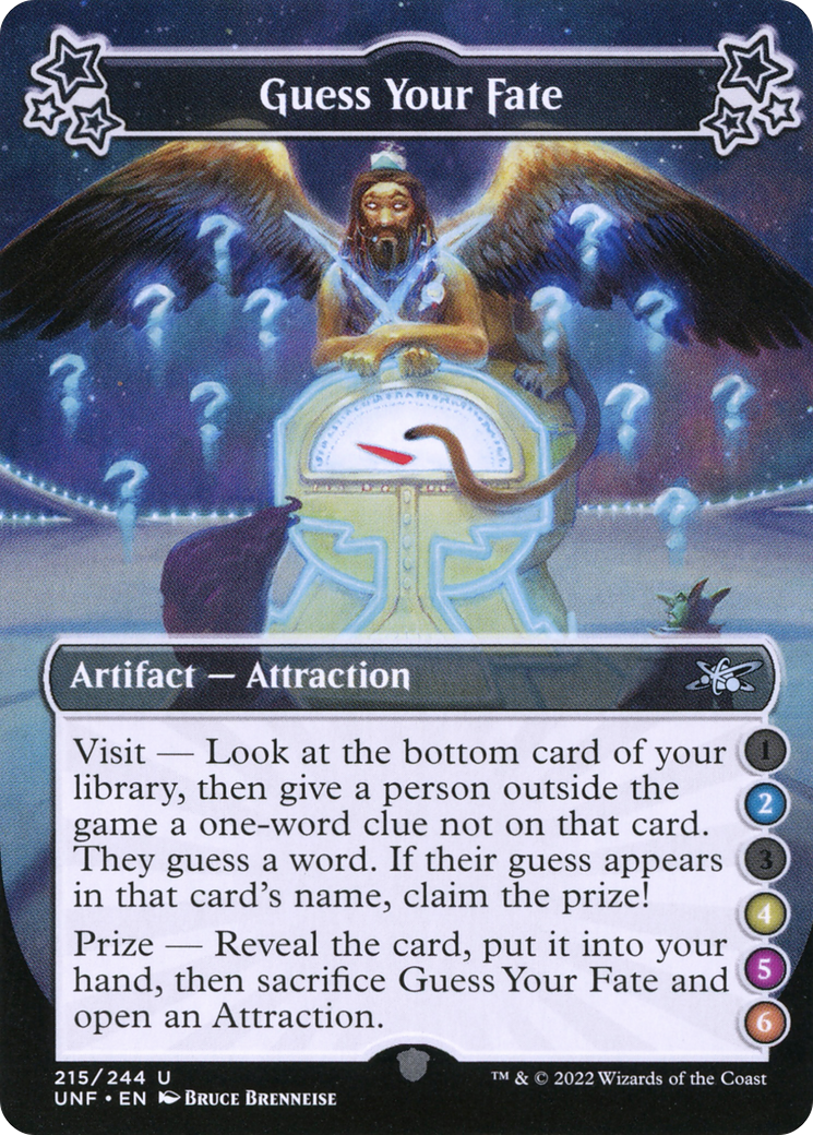 Guess Your Fate (UNF-215C) [Unfinity] MTG Single Wizards of the Coast