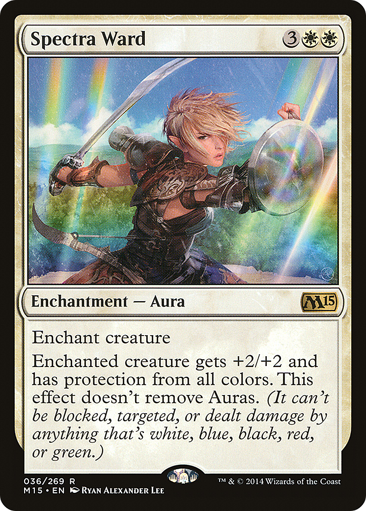 Spectra Ward (M15-036) [Magic 2015] Foil MTG Single Wizards of the Coast
