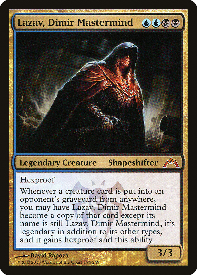 Lazav, Dimir Mastermind [Gatecrash] MTG Single Magic: The Gathering