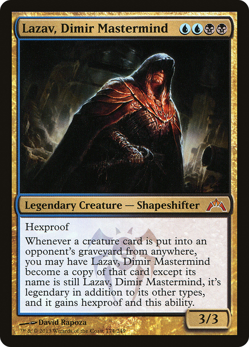 Lazav, Dimir Mastermind (GTC-174) [Gatecrash] Foil MTG Single Wizards of the Coast