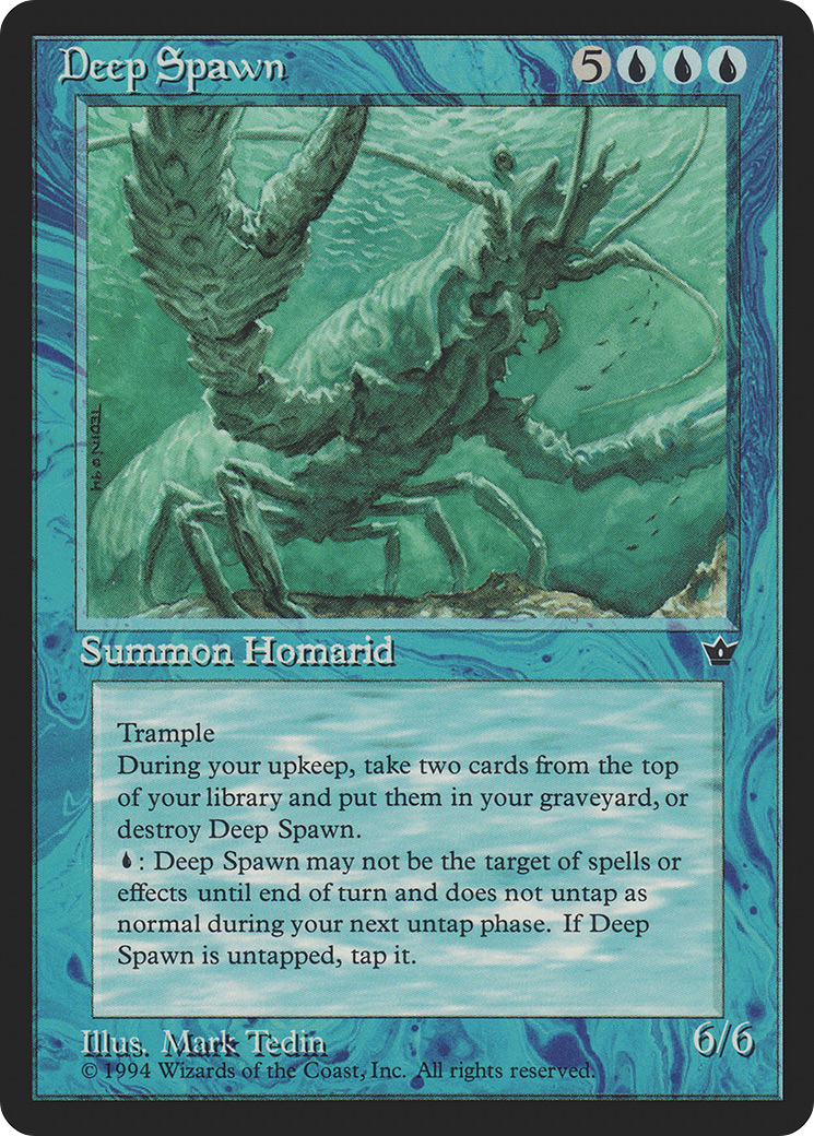 Deep Spawn (FEM-017) [Fallen Empires] MTG Single Wizards of the Coast