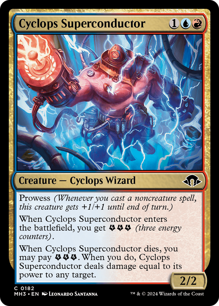 Cyclops Superconductor (MH3-182) [Modern Horizons 3] MTG Single Wizards of the Coast