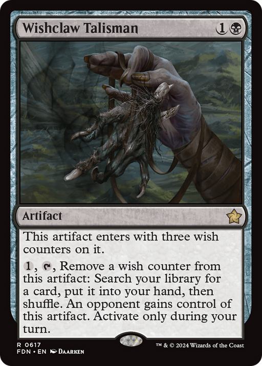 Wishclaw Talisman (FDN-617) [Foundations] MTG Single Wizards of the Coast