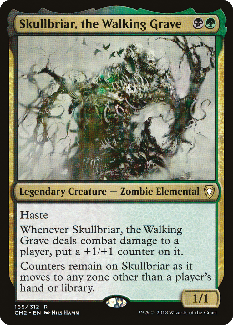 Skullbriar, the Walking Grave (CM2-165) [Commander Anthology Volume II] MTG Single Wizards of the Coast