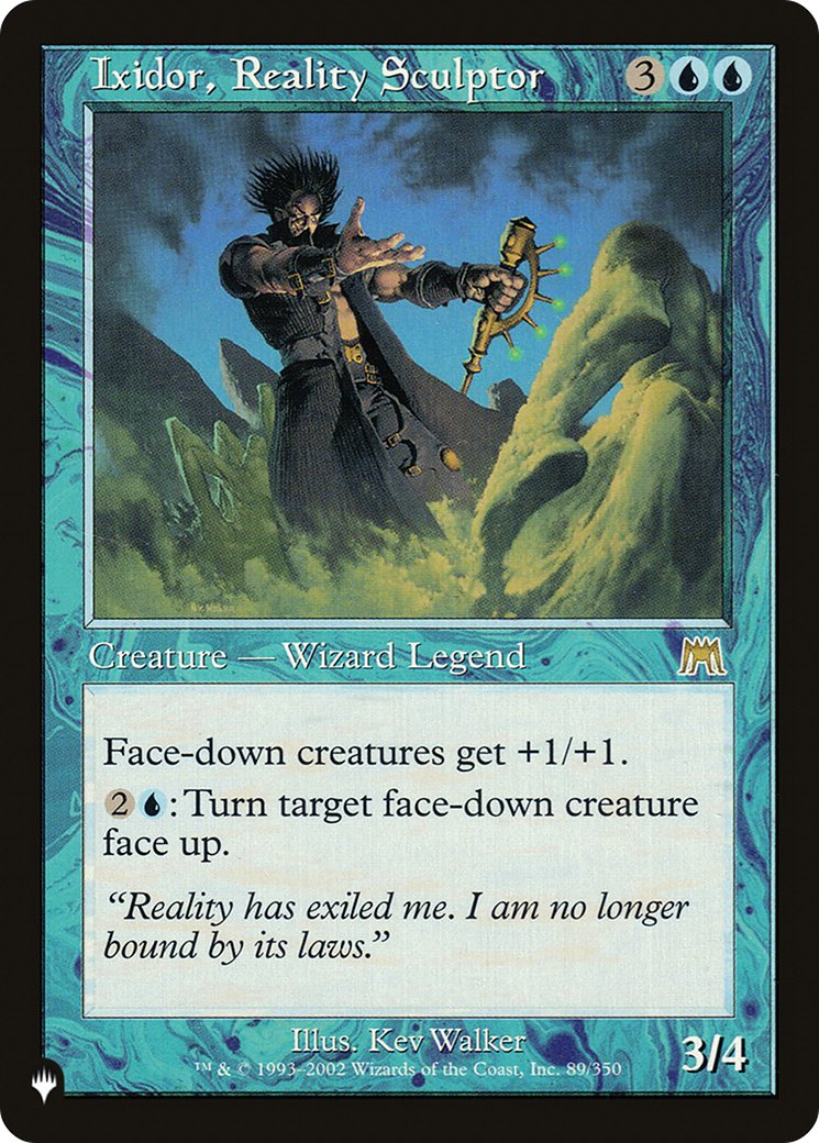 Ixidor, Reality Sculptor (LIST-ONS-89) [Mystery Booster] The List MTG Single Wizards of the Coast