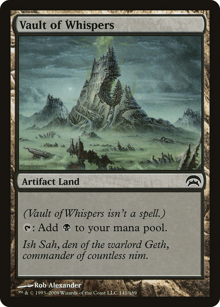 Vault of Whispers (HOP-141) [Misc] Planechase MTG Single Wizards of the Coast
