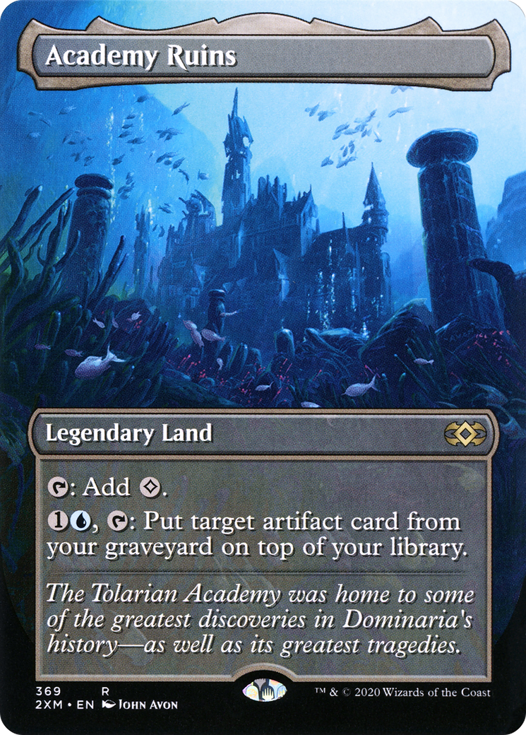 Academy Ruins (2XM-369) [Double Masters] (Borderless) MTG Single Wizards of the Coast