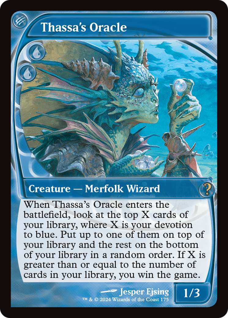Thassa's Oracle (Future Sight) (MB2-175) [Mystery Booster] Mystery Booster 2 Foil MTG Single Wizards of the Coast