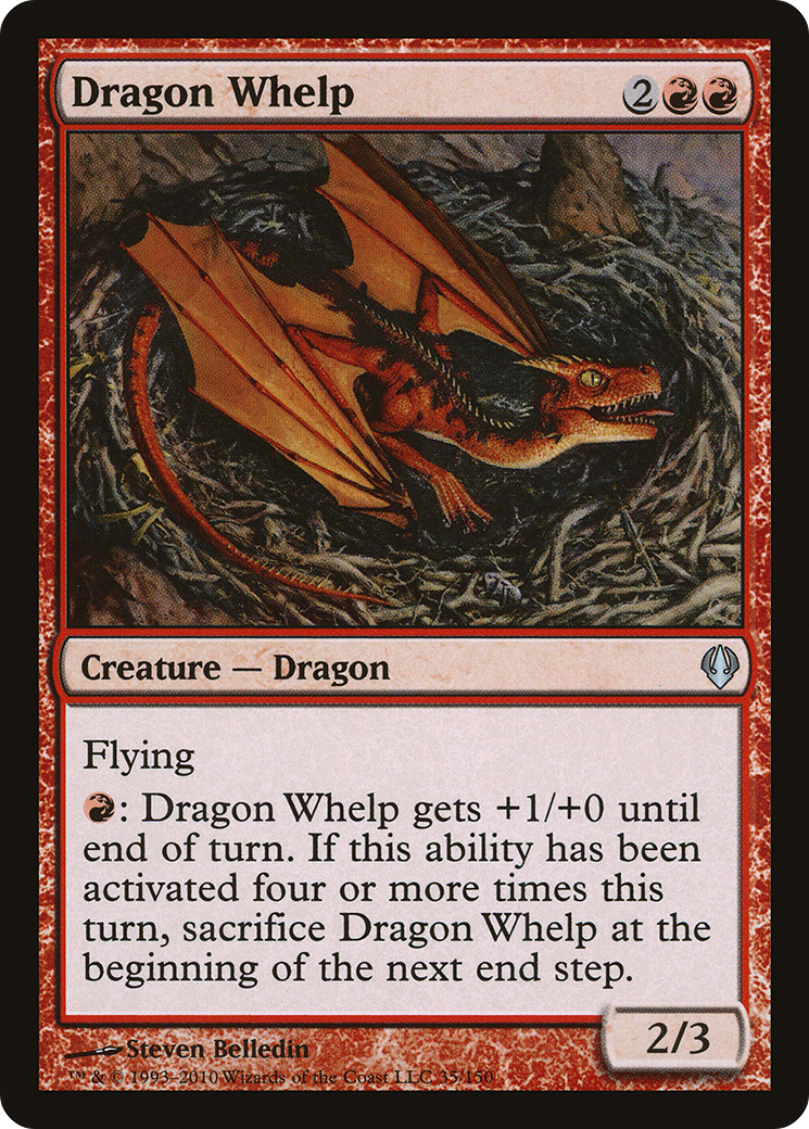 Dragon Whelp (ARC-035) [Misc] Archenemy MTG Single Wizards of the Coast